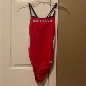 Speedo lifeguard swimsuit